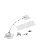 Замок блокиратор на окно ТУНДРА, самоклеющийся, с тросом 18 см  (артикул 10941761)  большой выбор товаров оптом и в розницу по низким ценам с доставкой