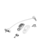 Блокиратор на окна ТУНДРА, с тросом 18 см, набор 3 шт.  (артикул 10941762)  большой выбор товаров оптом и в розницу по низким ценам с доставкой