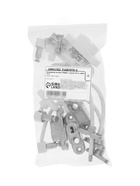 Блокиратор на окна ТУНДРА, с тросом 18 см, набор 3 шт. - Фото 4