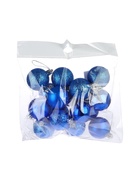 УЦЕНКА Набор шаров пластик d-5 см, 16 шт "Звёздная ночь" синий - Фото 2