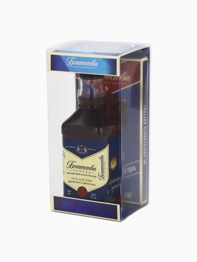 УЦЕНКА Набор "Богатства и процветания": гель для душа во флаконе виски 250 мл, мыло в форме плитки 7