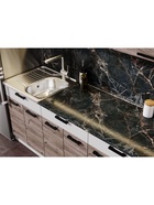 Кухня прямая «Эра», 1800×600 мм, цвет дуб горный/белый 10992461