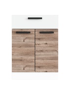 Кухня прямая «Эра», 1800×600 мм, цвет дуб горный/белый 10992461