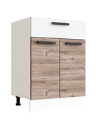 Кухня прямая «Эра», 1800×600 мм, цвет дуб горный/белый 10992461