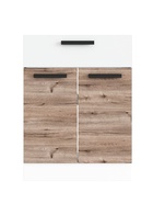 Кухня прямая «Эра», 1800×600 мм, цвет дуб горный/белый 10992461