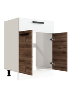 Кухня прямая «Эра», 1800×600 мм, цвет дуб горный/белый 10992461