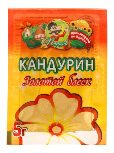 Кандурин, золотой, блеск, 5 г