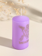 Свеча - цилиндр пасхальная «ХВ», 5×10 см, сиреневый - Фото 2
