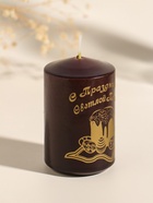 Свеча - цилиндр пасхальная «Христос Воскресе», 5×8 см - Фото 2