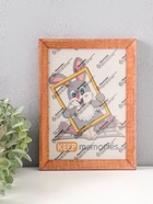 Фоторамка для фото 15×21 см Keep memories, Mira, дерево под орех, (пластиковый экран)  (артикул 10961552)  большой выбор товаров оптом и в розницу по низким ценам с доставкой