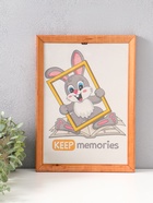 Фоторамка для фото 21×30 см Keep memories, Mira, дерево под орех, (пластиковый экран)  (артикул 10961554)  большой выбор товаров оптом и в розницу по низким ценам с доставкой