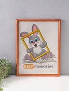 Фоторамка для фото 30×40 см Keep memories, Yuliya, дерево под орех, (пластиковый экран)  (артикул 10961555)  большой выбор товаров оптом и в розницу по низким ценам с доставкой