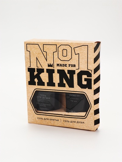 УЦЕНКА BLACK ONYX, набор гель для душа, 250 мл и гель для бритья, 110 мл