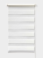 Штора рулонная 50×160 см «День и Ночь», по полотну 46×160 см, белая - Фото 2