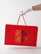 Подарочный набор листового китайского чая Шу пуэр в мандарине, красный, 160 г - Фото 2