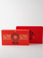 Подарочный набор листового китайского чая Шу пуэр в мандарине, красный, 160 г - Фото 3