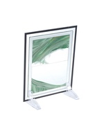 УЦЕНКА Песочные часы - картина «Кулас», 23×17 см, антистресс, песок зелёный - Фото 3