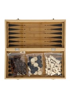 УЦЕНКА Настольная игра 3 в 1 «Король»: нарды, шахматы, шашки, 39×39 см - Фото 10