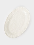 Блюдо сервировочное «Облако», 30.5×20.5×3 см, керамика, молочное - фото 121984519