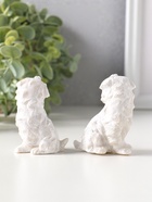 Набор фигурок 2 шт. полистоун «Белые терьеры с бантиками», 3.7×5.2×6.2 см - Фото 3