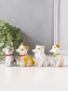 Набор фигурок 4 шт. полистоун «Котятки с рыбьими скелетами», 4×5×6.5 см  (артикул 10956817)  большой выбор товаров оптом и в розницу по низким ценам с доставкой