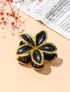 Крабик для волос «Анита»,7.5×7.5 см, матовый, чёрно-золотой  (артикул 10959998)  большой выбор товаров оптом и в розницу по низким ценам с доставкой