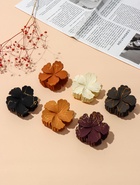 Крабик для волос «Артемида» цветок, 7.5×7.5 см, матовый, МИКС  (артикул 10959999)  большой выбор товаров оптом и в розницу по низким ценам с доставкой