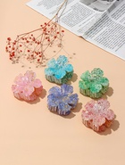 Крабик для волос «Артемида» цветок, 7.5×7.5 см, МИКС  (артикул 10960001)  большой выбор товаров оптом и в розницу по низким ценам с доставкой