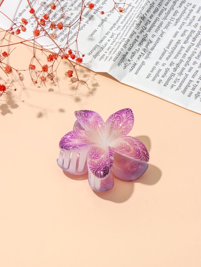 Крабик для волос «Артемида» нежность, цветок, 8×7 см, МИКС