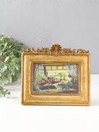 Фоторамка для фото 10×15 см «Вельможа», полистоун под золото, 1.5×20.3×18 см  (артикул 10961653)  большой выбор товаров оптом и в розницу по низким ценам с доставкой