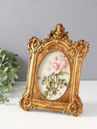 Фоторамка для фото 11×16 см «Барон», полистоун под золото, 2.2×21×29 см  (артикул 10961655)  большой выбор товаров оптом и в розницу по низким ценам с доставкой