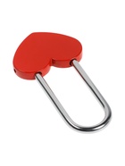 Замок навесной ТУНДРА Сердечко, сувенирный, красный - Фото 5