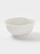 Салатник Дулевский фарфор «Голубая роза», 700 мл, белый - Фото 1