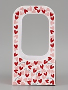 Коробка - переноска для цветов «С любовью», 17×12×32 см - Фото 2