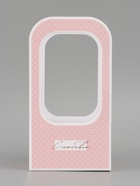 Коробка - переноска для цветов «С любовью», 17×12×32 см - Фото 2