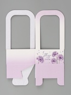 Коробка - переноска для цветов «Только для тебя», 12×12×22 см - Фото 6