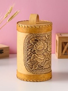 Туес «Розы», 12×17 см, банка для хранения, береста  (артикул 10990004)  большой выбор товаров оптом и в розницу по низким ценам с доставкой