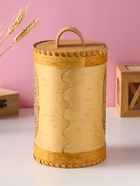 Туес «Розы», 12×17 см, банка для хранения, береста  (артикул 10990004)  большой выбор товаров оптом и в розницу по низким ценам с доставкой