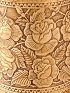 Туес «Розы», 12×17 см, банка для хранения, береста  (артикул 10990004)  большой выбор товаров оптом и в розницу по низким ценам с доставкой