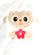 Развивающая игрушка-грелка «Овечка с цветком», с вишнёвыми косточками, 18 см - Фото 6