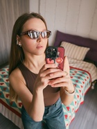 Очки солнцезащитные женские «OneSun. Леопардовый принт», uv 400, коричневые  (артикул 10935276)  большой выбор товаров оптом и в розницу по низким ценам с доставкой