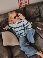 Очки солнцезащитные женские «OneSun. Леопардовый принт», uv 400, коричневые - фото 809612184