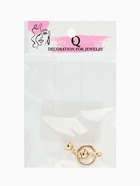 Замок-карабин с кольцом, 40×16×8 мм, медь, цвет золото - Фото 4