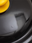 УЦЕНКА Кастрюля эмалированная «Карри», 4 л, d=21.3 см, с крышкой, чёрная - Фото 4