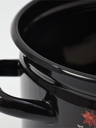 УЦЕНКА Кастрюля эмалированная «Карри», 4 л, d=21.3 см, с крышкой, чёрная - Фото 6