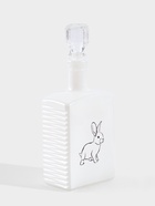 Ваза для цветов «Кролик», h=22 см, стекло, белая - Фото 2