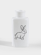 Ваза для цветов «Кролик», h=14.5 см, стекло, белая - Фото 1