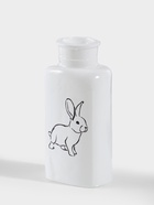 Ваза для цветов «Кролик», h=14.5 см, стекло, белая - Фото 4