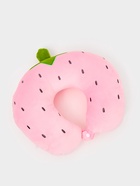 Мягкая игрушка - антистресс подголовник «Клубничка» с маской для сна - Фото 4