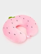 Мягкая игрушка - антистресс подголовник «Клубничка» с маской для сна - Фото 5